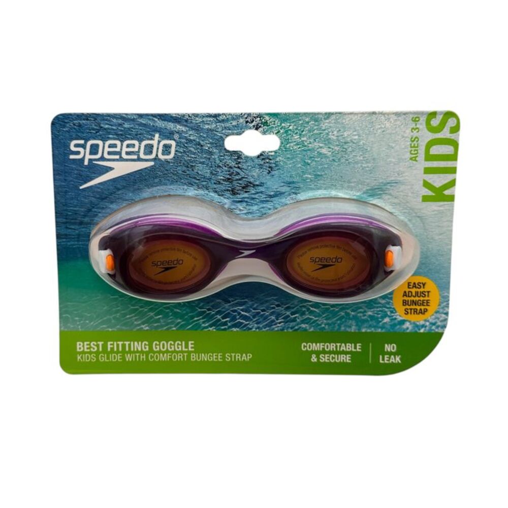 Speedo Kids Glide Swim Goggles in Purple Haze for Ages 3-6